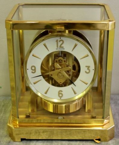 Appraisal: Jaeger Le Coultre Atmos Clock Serial From a Nyack NY