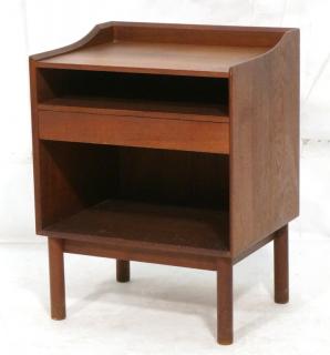 Appraisal: Peter Hvidt Night Stand Cabinet with Drawer Peter Hvidt Night