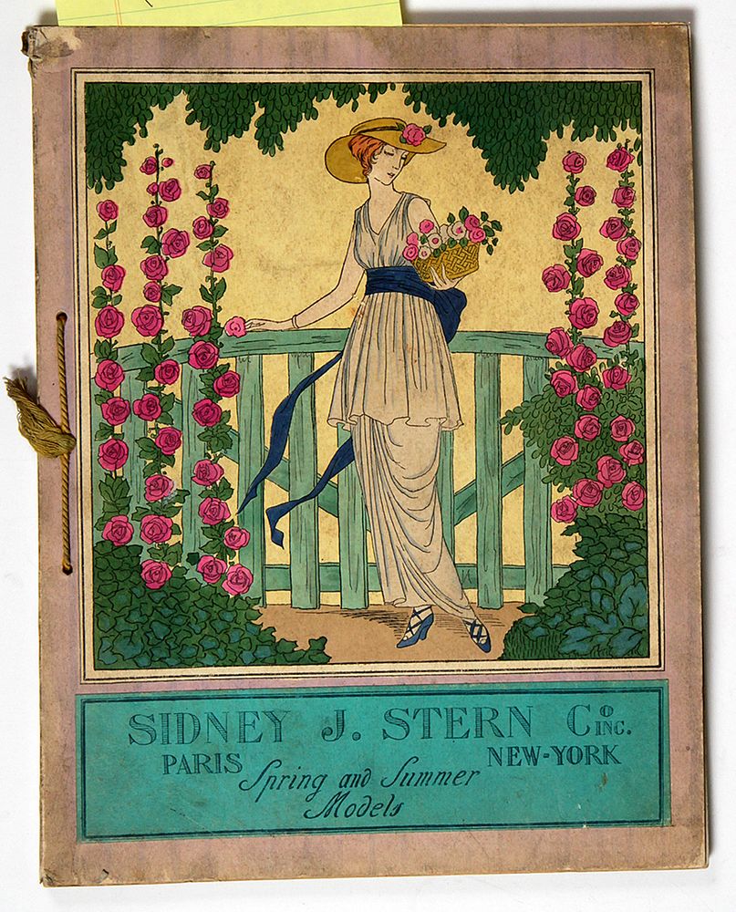 Appraisal: Sidney J Stern Co Fashion Catalog A softbound spring and