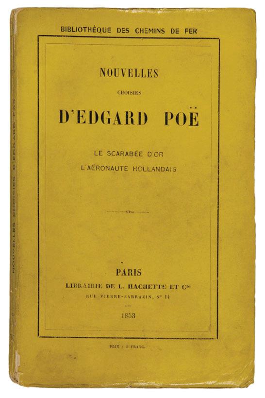 Appraisal: POE Edgar Allen Three titles Nouvelles Choiseies D Edgard Poe