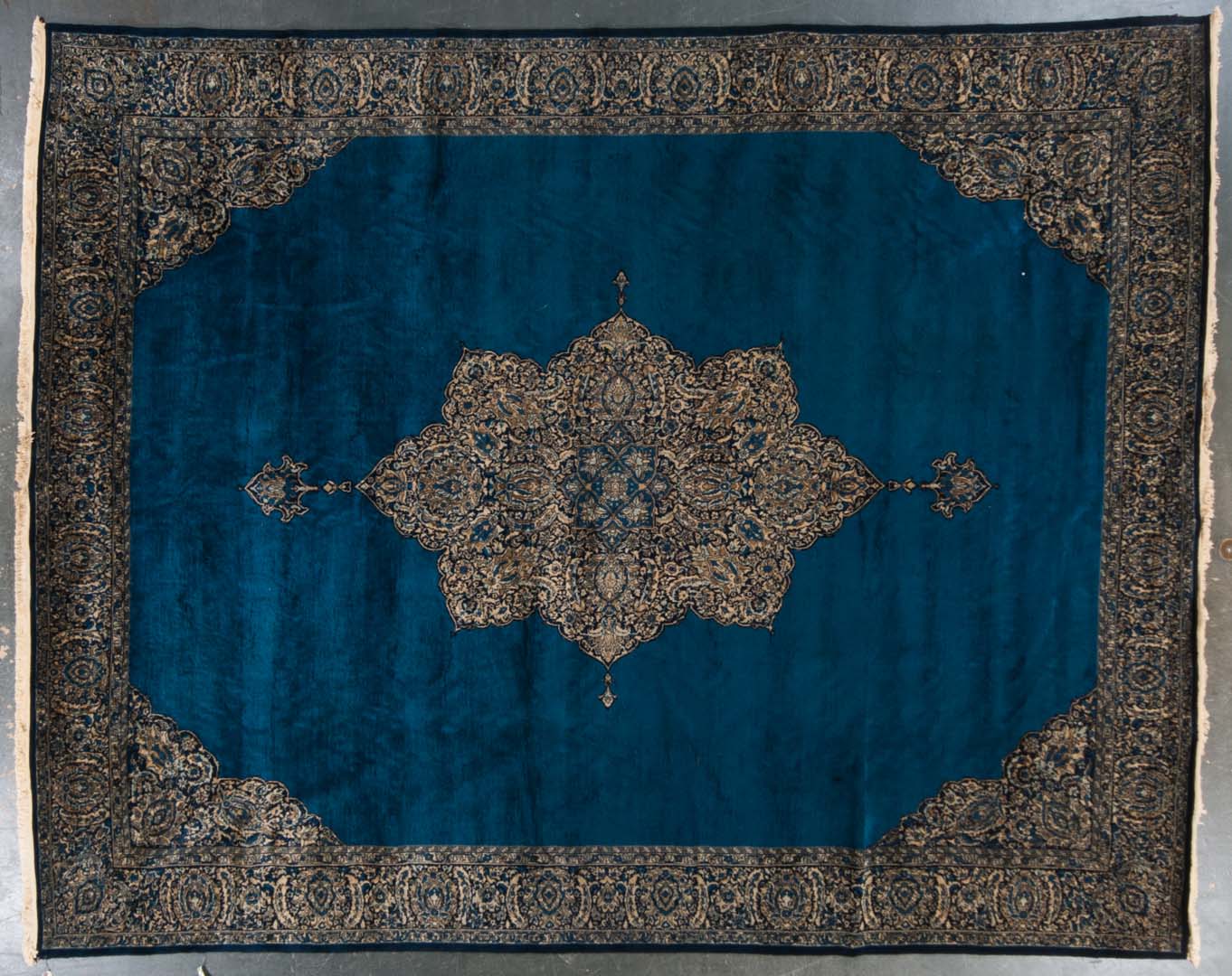 Appraisal: Antique Indo Persian carpet approx x India circa