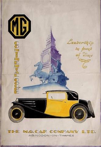 Appraisal: HAROLD CONNOLLY MG Car Company - MG MAGNA - A