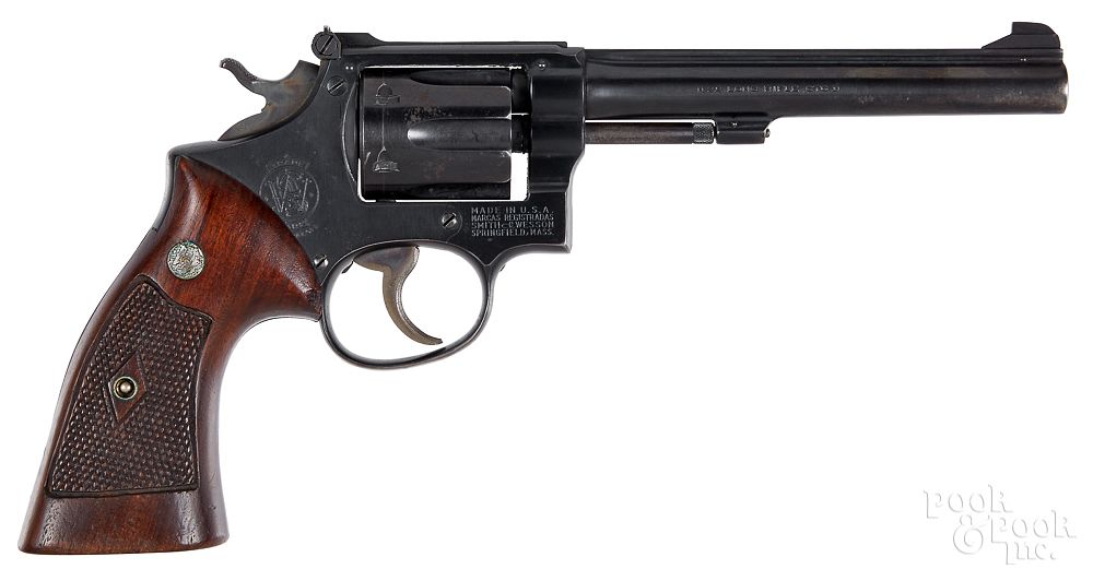 Appraisal: Smith Wesson model K- revolver Smith Wesson model K- double