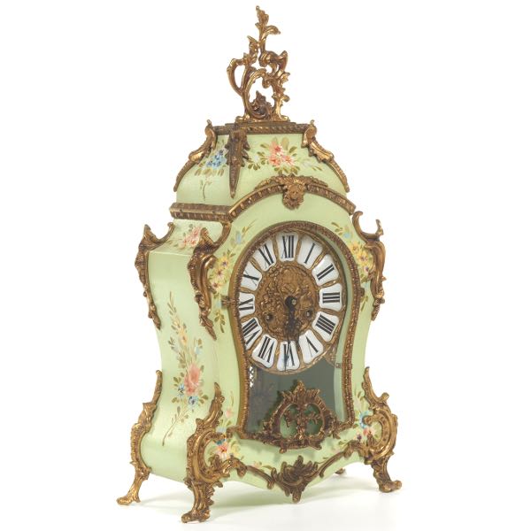 Appraisal: LOUIS XVI STYLE MANTEL CLOCK BY FRANZ HERMLE SON x