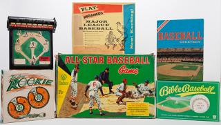 Appraisal: Group of Six Vintage Baseball Games Group of Six Vintage