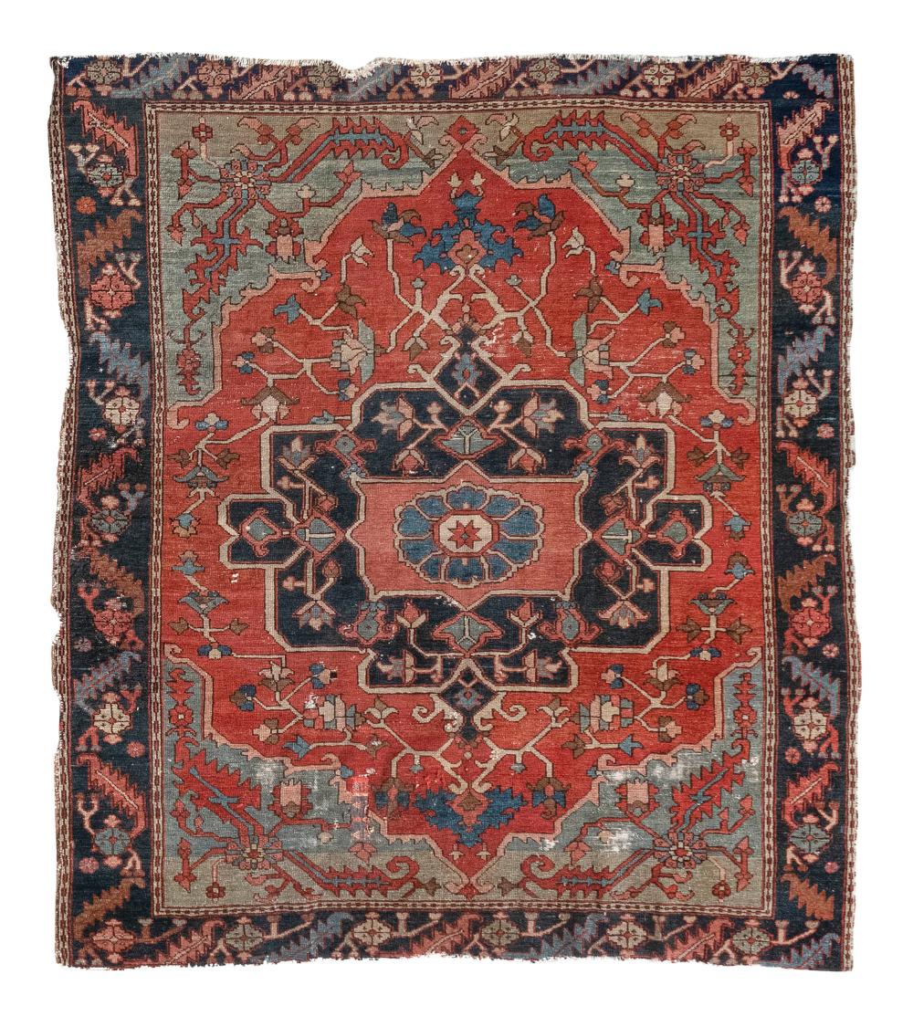 Appraisal: SERAPI RUG X TH CENTURYSERAPI RUG ' X ' th