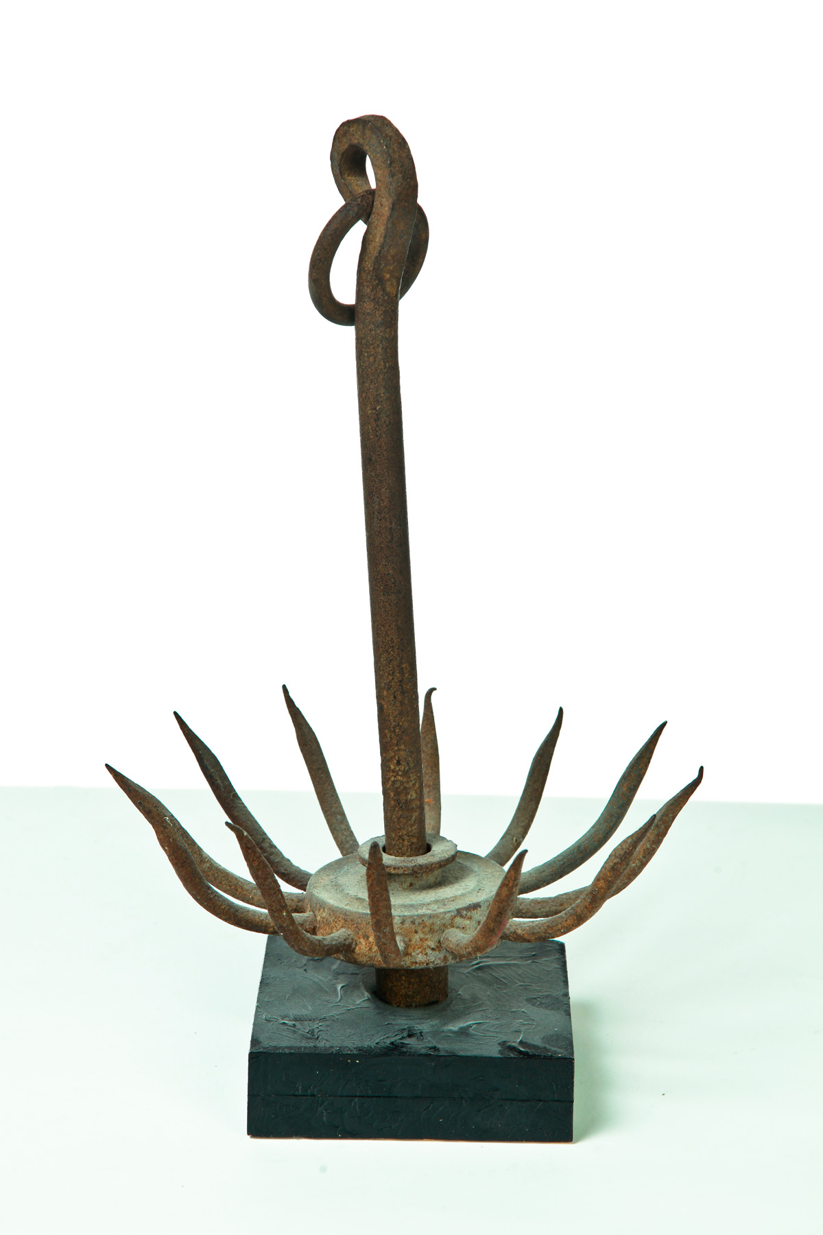 Appraisal: AMERICAN WROUGHT IRON ANCHOR New Harbor Maine mid th century