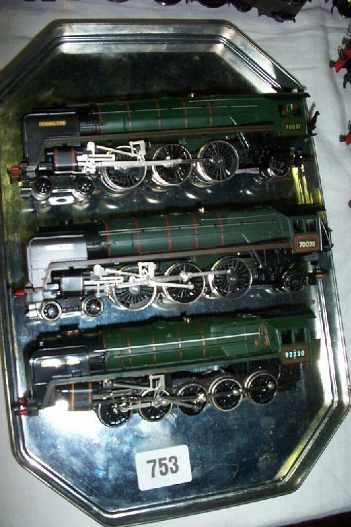 Appraisal: A collection of Hornby and other gauge BR Steam locomotives