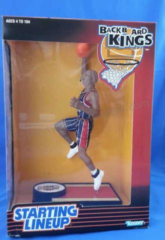 Appraisal: Backboard Kings Charles Barkley Action Figure Staring Lineup Series Backboard