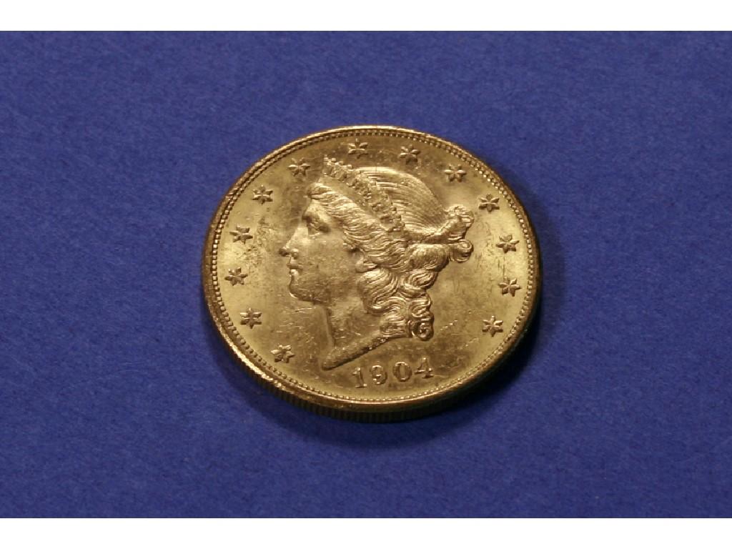 Appraisal: A USA GOLD COIN