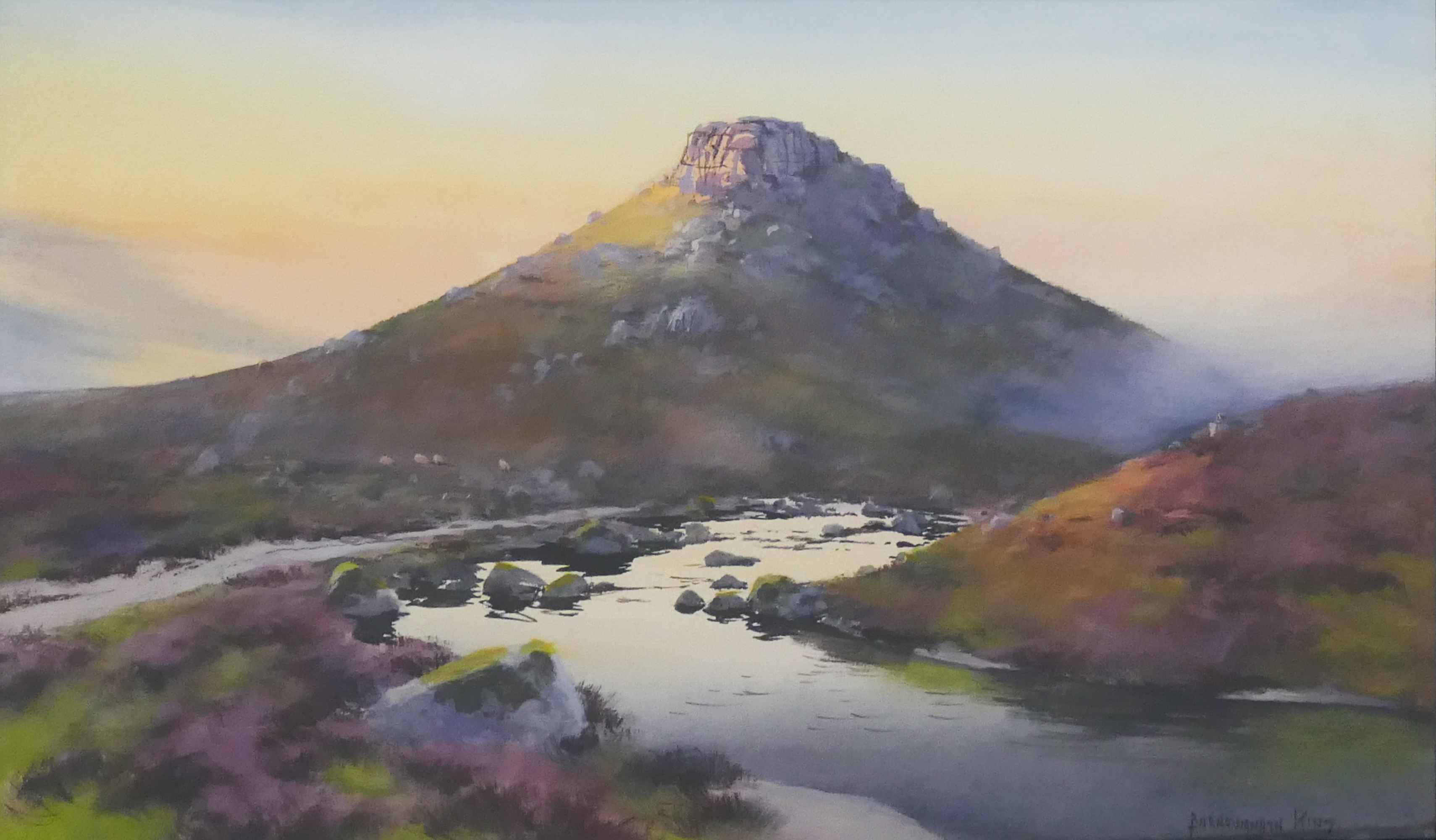 Appraisal: John Baragwanath King - United Kingdom 'Glen Tulloch' Scottish Landscape