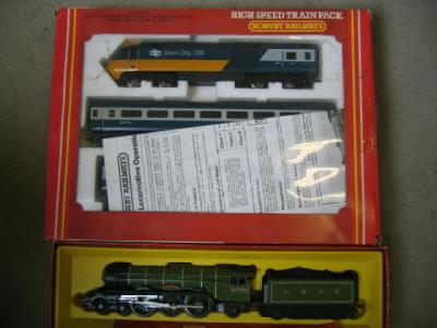 Appraisal: Triang Hornby R Flying Scotsman locomotive boxed F-P Hornby Intercity