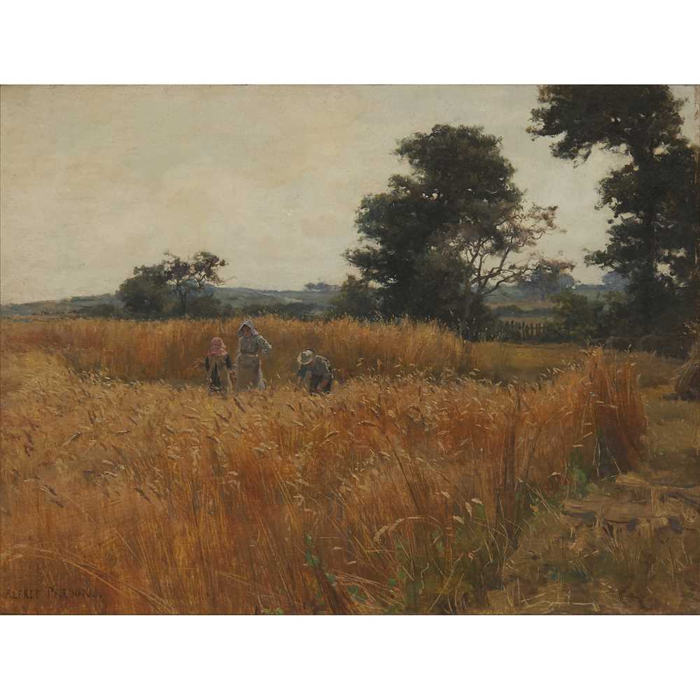 Appraisal: ALFRED WILLIAM PARSONS A R A BRITISH - HARVEST TIME