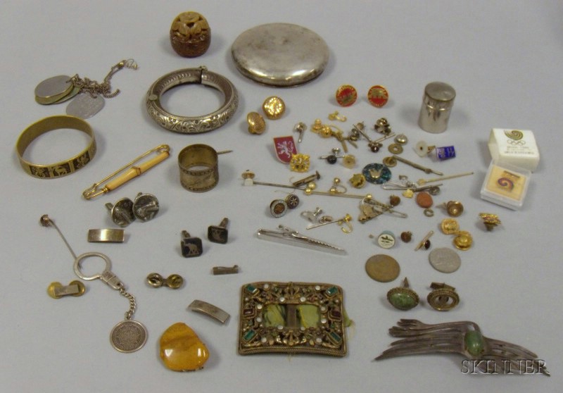 Appraisal: Group of Men's and Lady's Estate Jewelry including a quantity