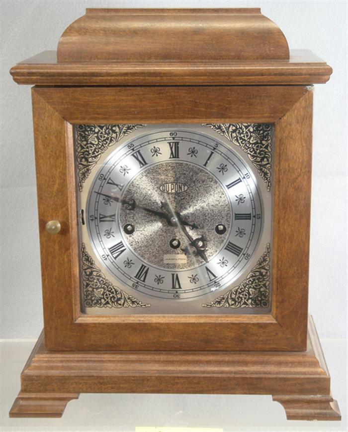 Appraisal: Hamilton Westminster chime DuPont service mantle clock West Germany running