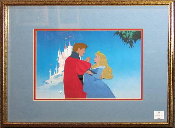 Appraisal: Sleeping Beauty and Peter Pan cels s Walt Disney production