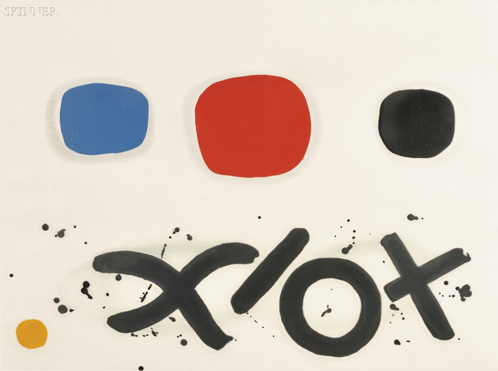 Appraisal: Adolph Gottlieb American - Imaginary Landscape I edition of published