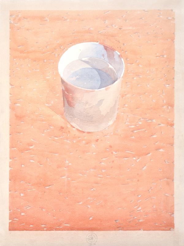 Appraisal: TIM STORRIER BORN Still Life watercolour TIM STORRIER BORN Still