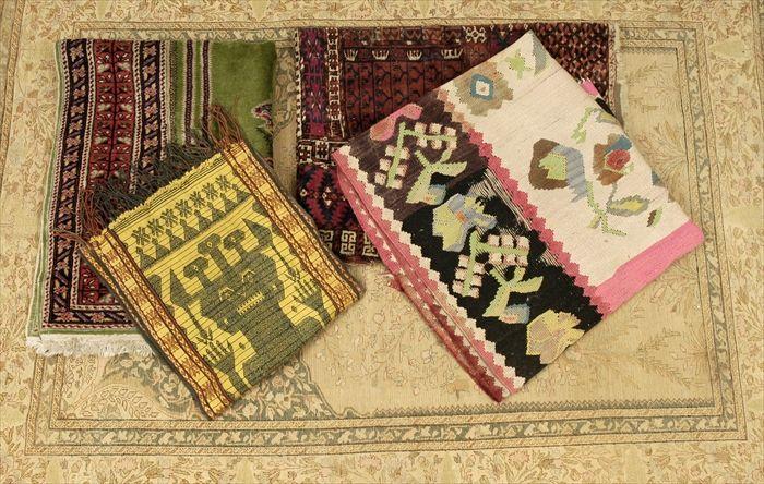 Appraisal: Group of Five Woven Textiles