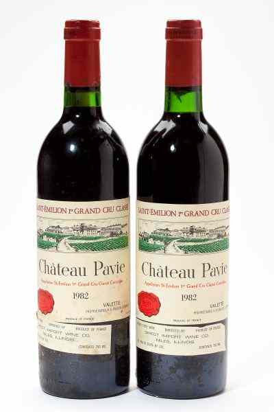 Appraisal: Chateau PavieSt Emilion bottles bn lbsl''The strongest Pavie in the