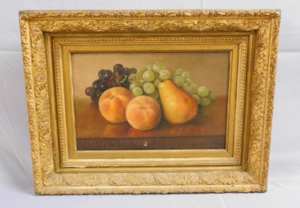 Appraisal: ABBIE LUELLA ZUILL - MASSACHUSETTS Fall River School oil painting