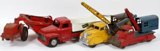 Appraisal: BUDDY-L MARX STRUCTO DOEPKE MODEL TOYS STAMPED METAL CONSTRUCTION EQUIPMENT