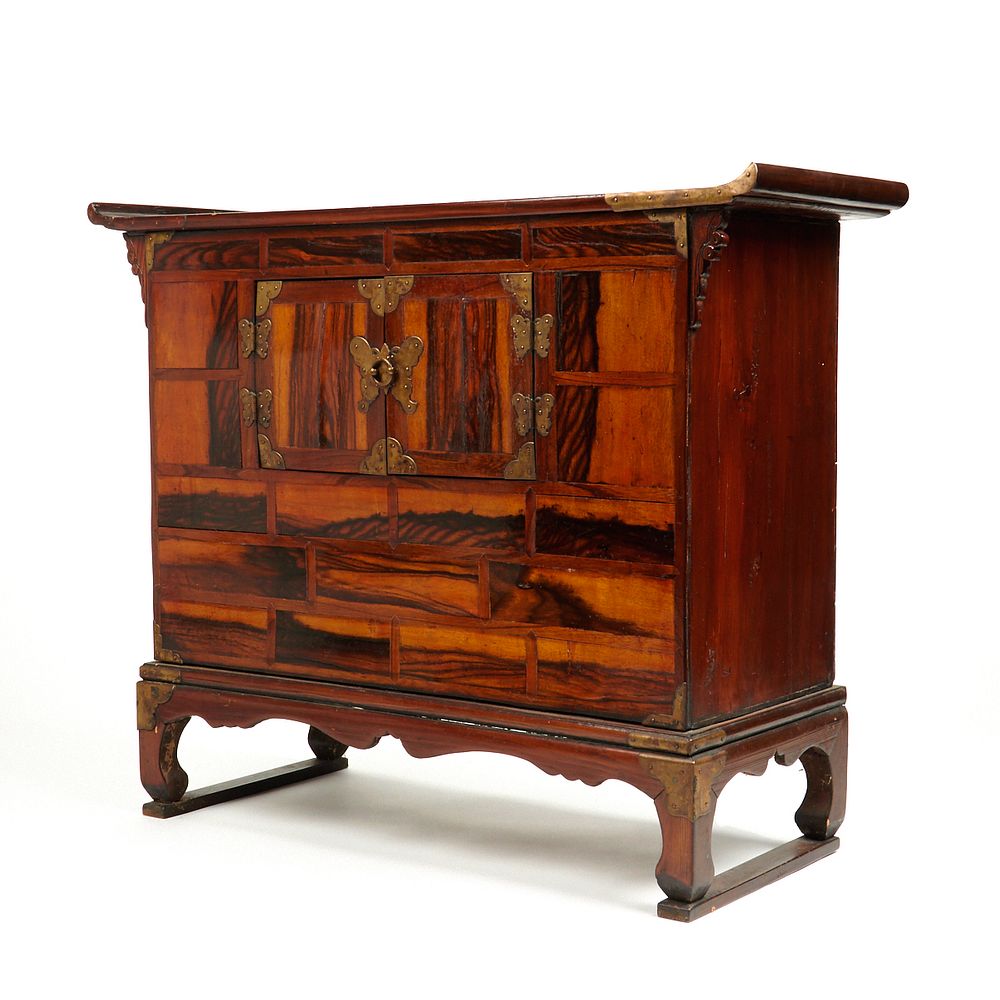 Appraisal: th c Korean Wooden Chest of Drawers Joseon Choson or