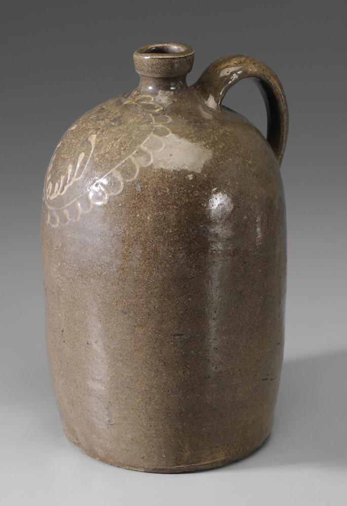 Appraisal: Edgefield Decorated Jug attributed to Thomas Chandler - Edgefield South