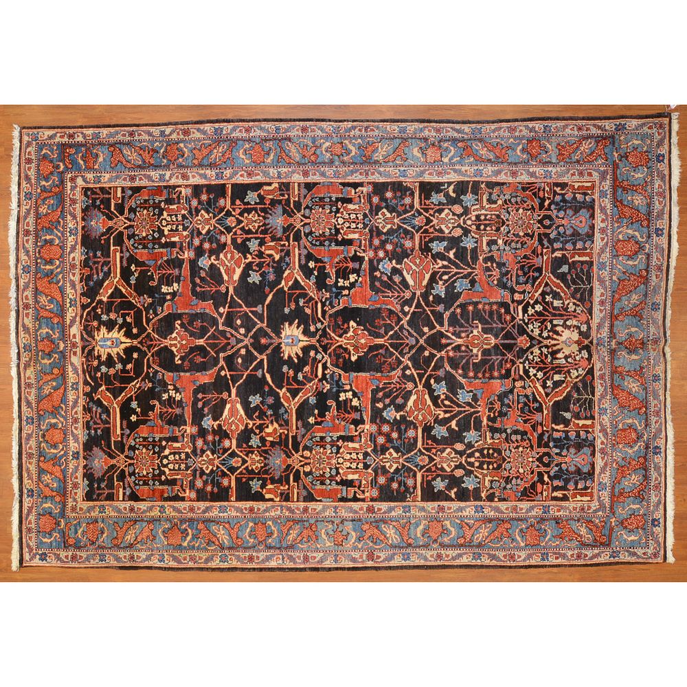 Appraisal: Azeri Rug Turkey x Third quarter- th century hand-knotted wool