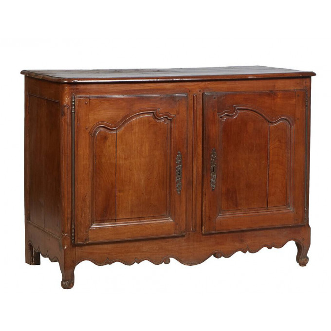 Appraisal: French Provincial Louis XV Style Carved Walnut Sideboard th c