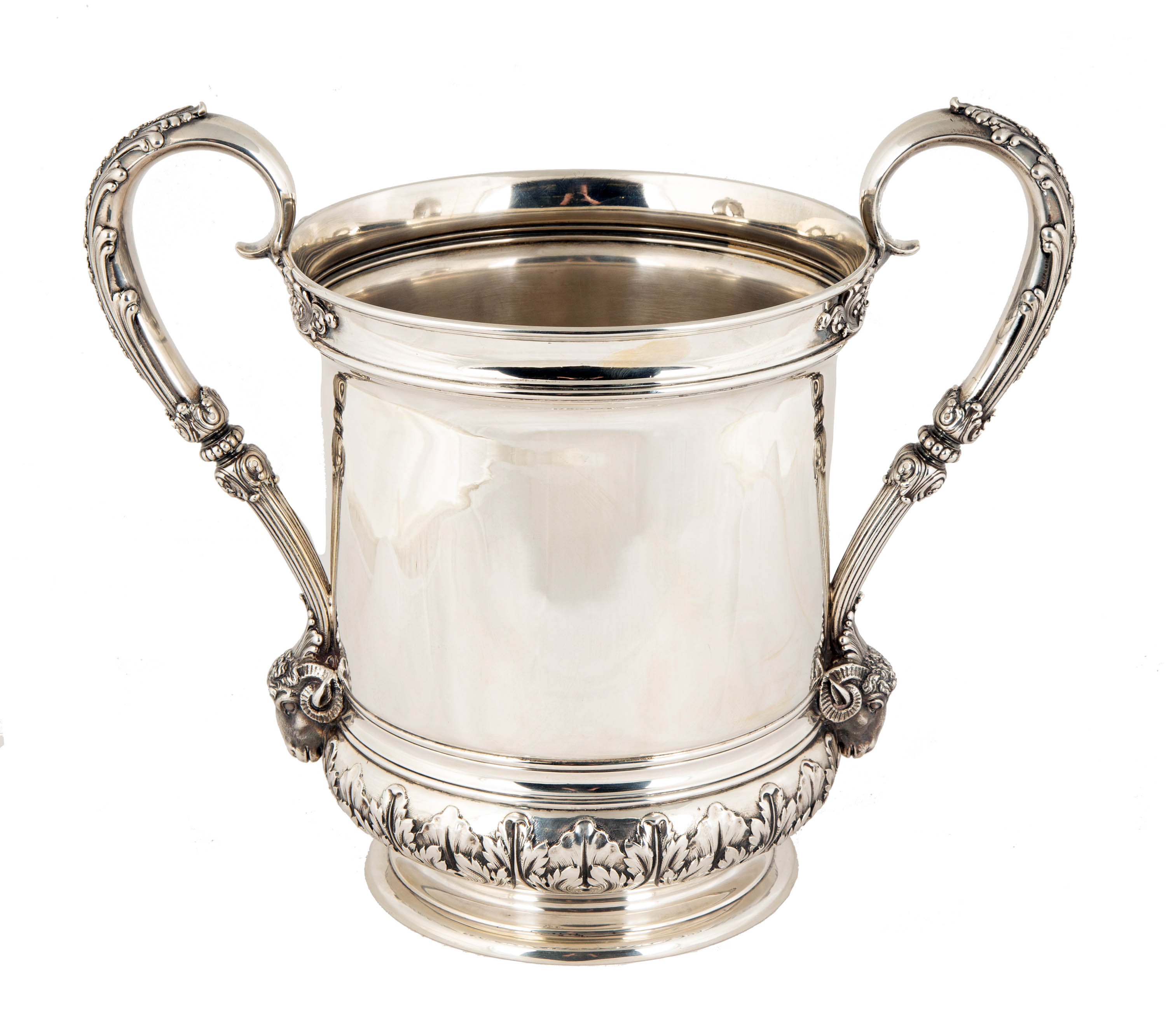 Appraisal: TIFFANY CO STERLING SILVER WINE COOLER circa marked Tiffany Co