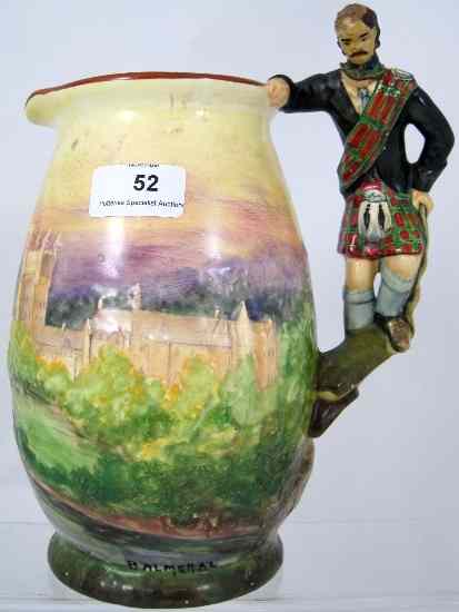 Appraisal: Royal Winton Grimwades Balmoral Jug Height cm handle of Scotsman