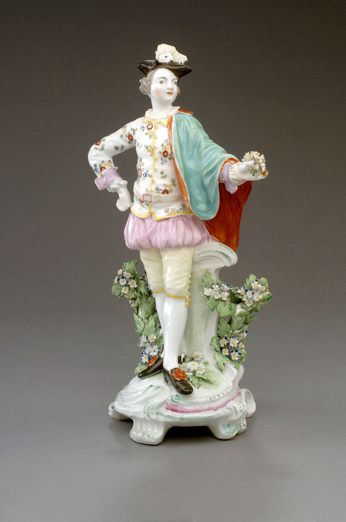 Appraisal: DERBY PORCELAIN FIGURE OF A 'RANELAGH DANCER ' CIRCA -