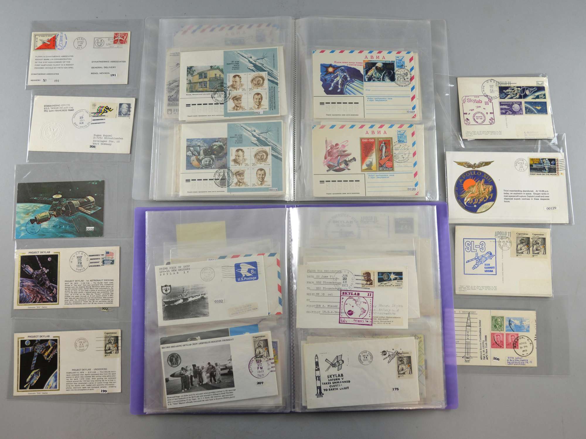 Appraisal: NASA USSR Space related first day covers approx