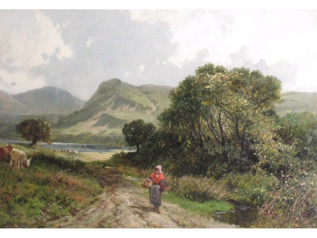 Appraisal: JAMES PEEL R B A - Returning from Market signed