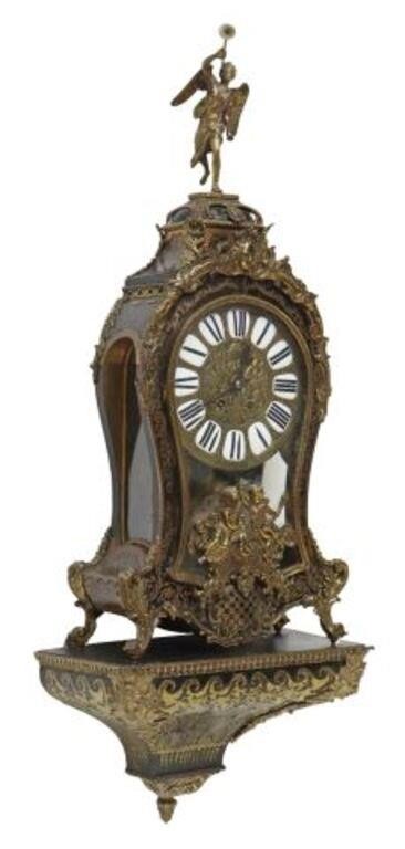 Appraisal: Fine French Louis XIV style bracket clock th c arched