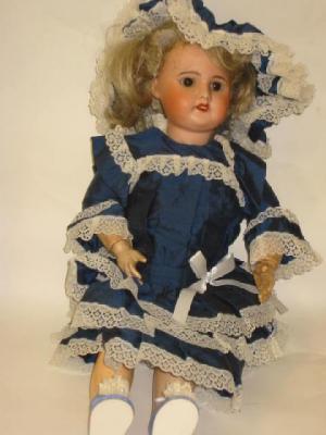 Appraisal: An S F B J bisque head girl doll with