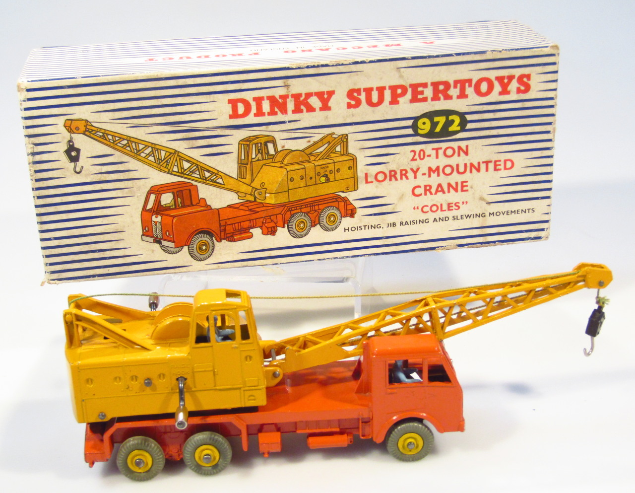 Appraisal: A Dinky Super Toys tonne lorry mounted Cole's crane no