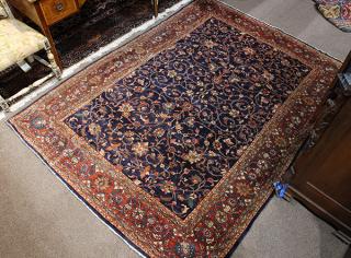 Appraisal: Persian Tabriz carpet Persian Tabriz carpet ' x '