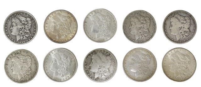 Appraisal: lot of U S Morgan Silver Dollars 'O'