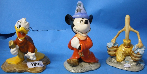 Appraisal: Royal Doulton Disney Figures Follow Me FAN Buckets of Mischief