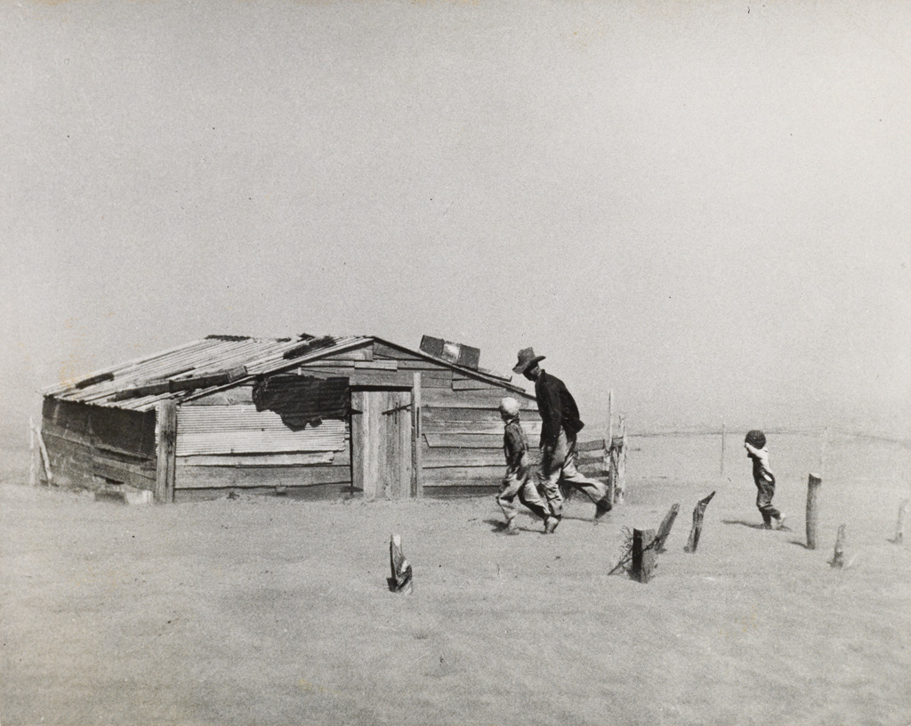 Appraisal: ROTHSTEIN ARTHUR - Dust Storm Cimarron County Oklahoma Silver print