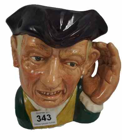 Appraisal: Royal Doulton Character Jug Ard of Hearing D