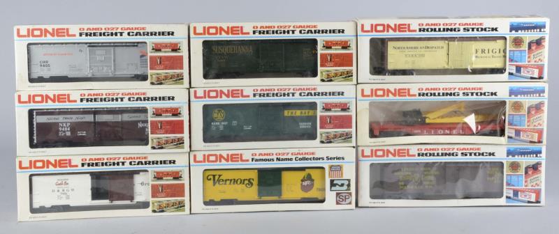 Appraisal: A Lot of Lionel Train Cars in Boxes O and