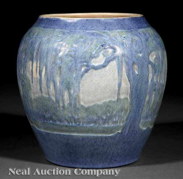 Appraisal: A Newcomb College Art Pottery Matte Glaze Vase decorated by