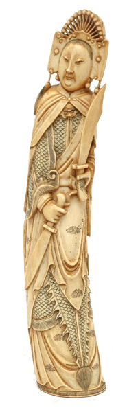 Appraisal: A CHINESE MING STYLE IVORY FIGURE th Century The image