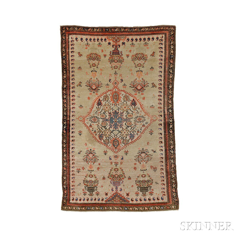 Appraisal: Malayer Rug Northeast Persia late th early th century the