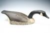 Appraisal: DECOY - Early th C carved wooden goose decoy with