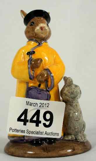 Appraisal: Royal Doulton Bunnykins Figure Mandarin DB Boxed with Certificate