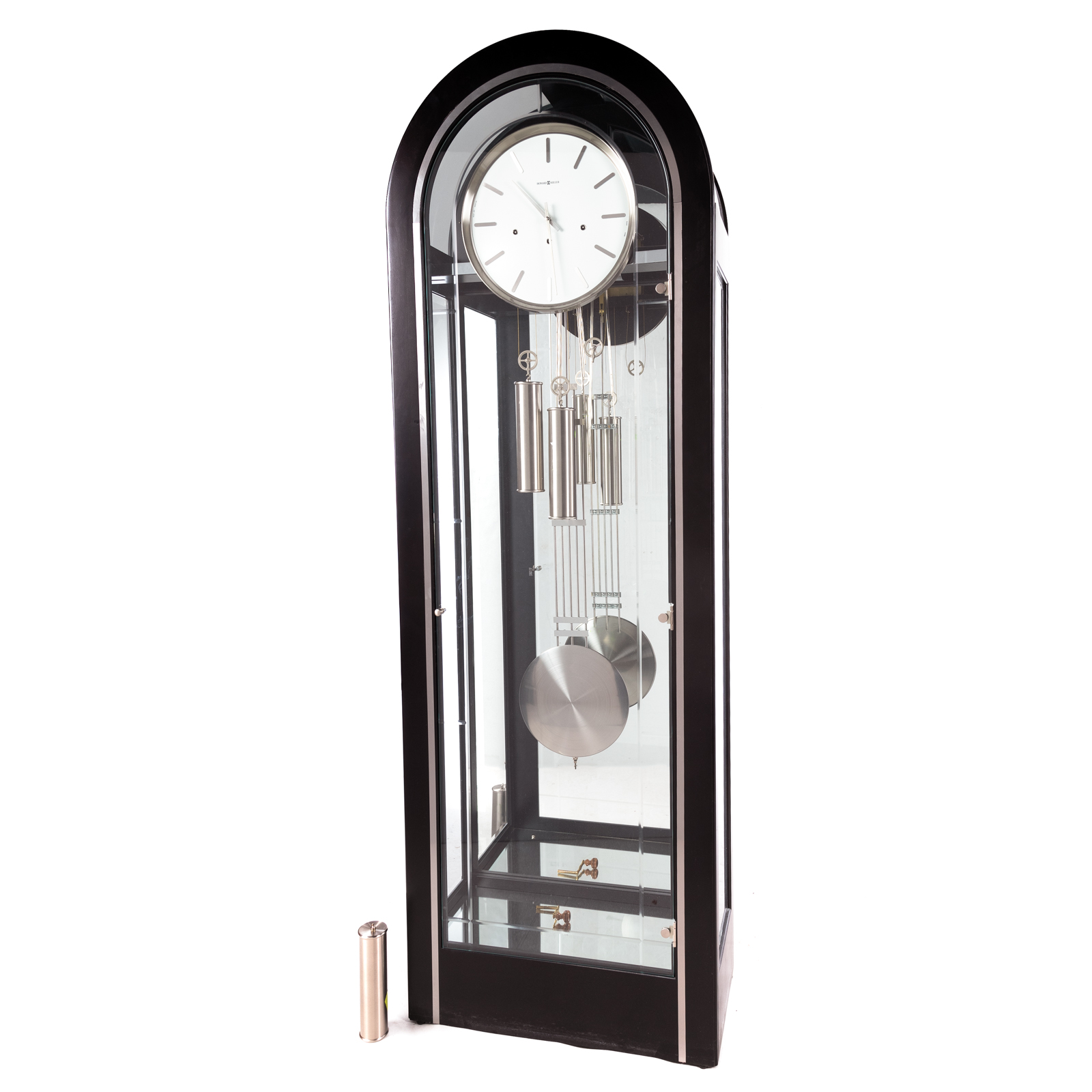 Appraisal: HOWARD MILLER CONTEMPORARY TALL CASE CLOCK st century dome top